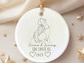 Marriage rescued by God ornament – marriage reconciliation keepsake personalized Christmas ornament
