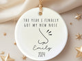 new nose ornament – Nose job gift for Rhinoplasty Surgery recovery gift personalized Christmas ornament