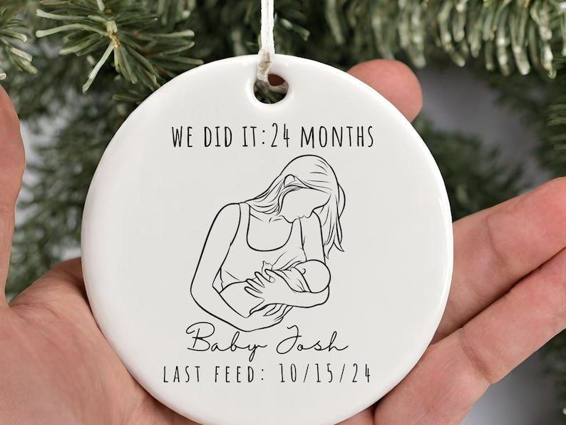 Custom Breastfeeding milestone gift for breastfeeding mom – baby and mom gift product image 7