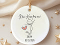 Knee replacement ornament with name and surgery date – Personalized Knee Surgery gift personalized Christmas ornament