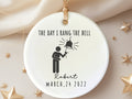 Chemotherapy Radiotherapy survivor ornament – Personalized End of Chemo gift personalized Christmas ornament