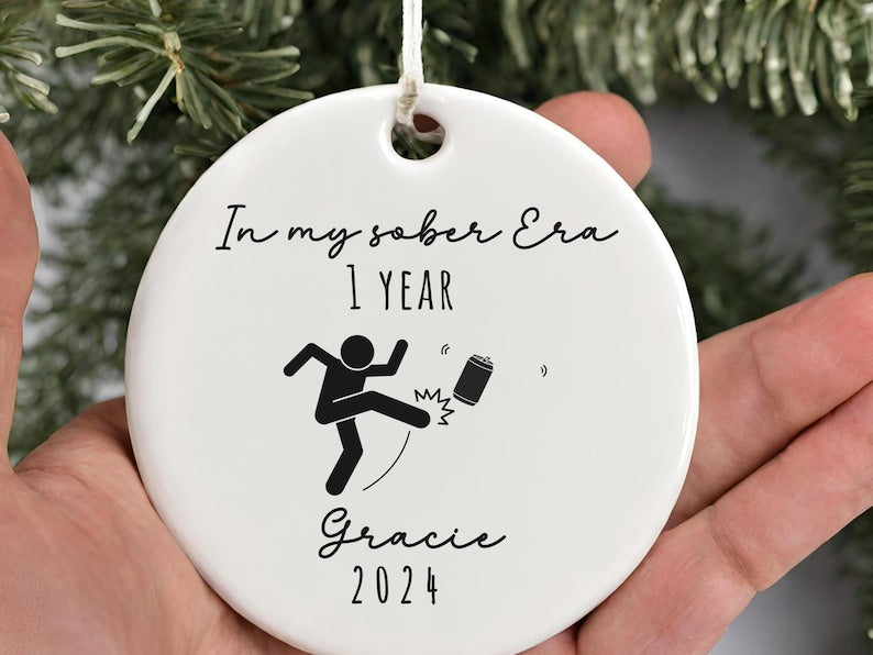 Sobriety Milestone Custom Ornament product image 5