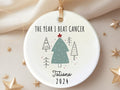 Cancer survivor ornament cancer free Christmas Ornament Personalized gift for cancer warrior personalized Christmas ornament