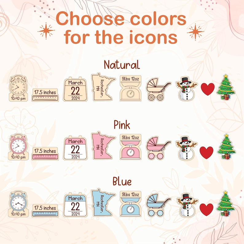 Personalized Baby's First Christmas Ornament 2026 – 4D Shake Acrylic Keepsake product image 9