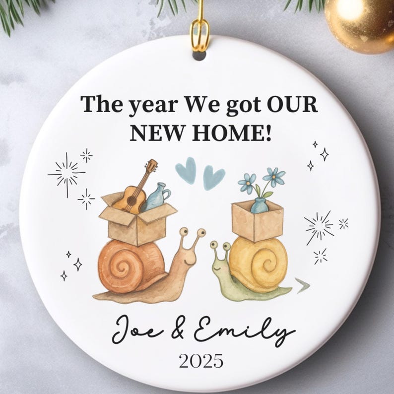 New Home Ornament – Housewarming Ornament for Homeowners Gift Idea product image 5