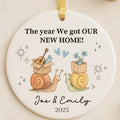 New Home Ornament – Housewarming Ornament for Homeowners Gift Idea personalized Christmas ornament