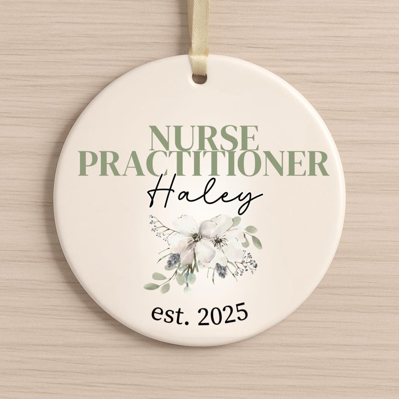 Nurse Practitioner Ornament – Personalized Graduation Gift for Nurse Practitioner product image 7