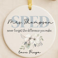 Personalized SPED Teacher Ornament – Special Education Gift from Student personalized Christmas ornament