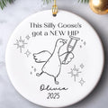 Personalized Recovery Ornament for Last Day of PT Keepsake – Funny Hip Replacement Gift personalized Christmas ornament