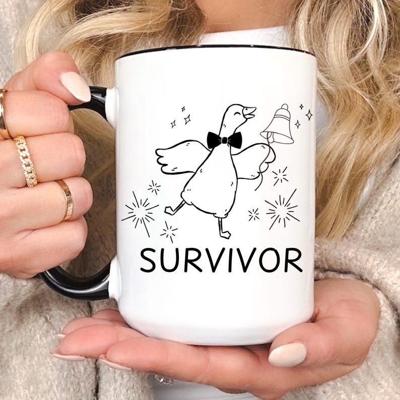 Silly Goose Cancer Survivor Ornament – Ringing the Bell Gift for Him or Her product image 6