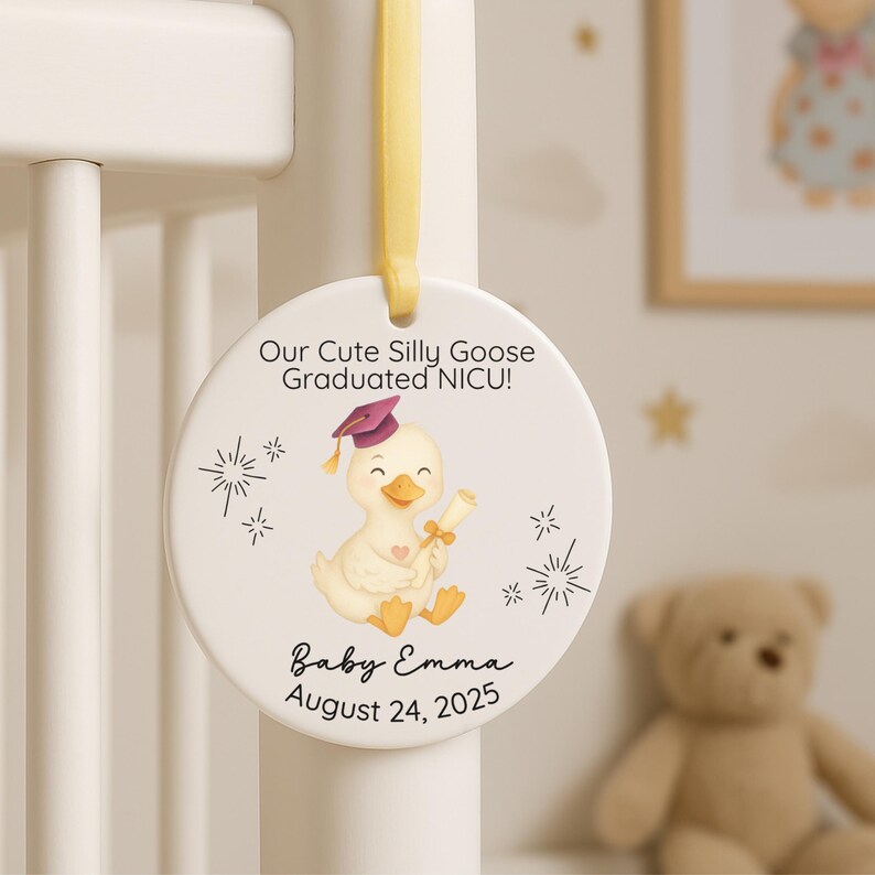 NICU Graduation Ornament – NICU Baby Milestone Keepsake product image 4