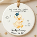 NICU Graduation Ornament – NICU Baby Milestone Keepsake personalized Christmas ornament