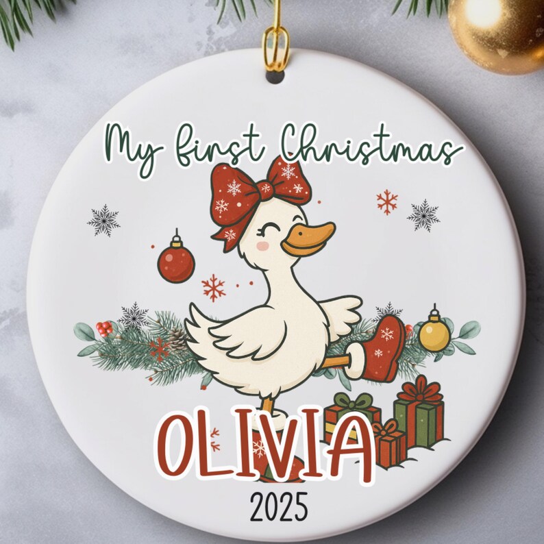 Personalized Baby’s First Christmas Ornament product image 6