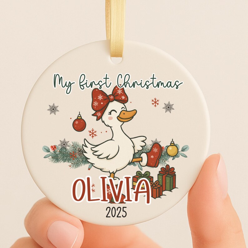 Personalized Baby’s First Christmas Ornament product image 5