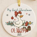 Personalized Baby’s First Christmas Ornament personalized Christmas ornament