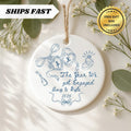 Personalized Engagement Ornament – The Year We Got Engaged Ceramic Keepsake personalized acrylic Christmas ornament