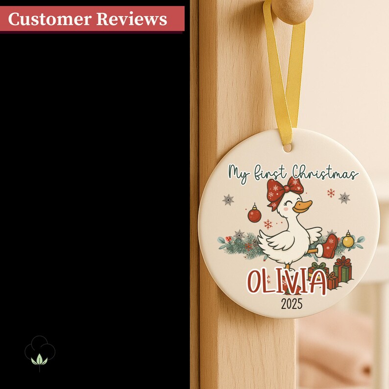Personalized Baby’s First Christmas Ornament product image 10