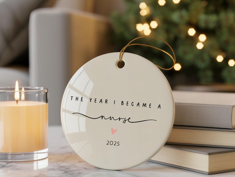 Nurse Graduation Ornament – Personalized 2026 Nursing Gift product image 10