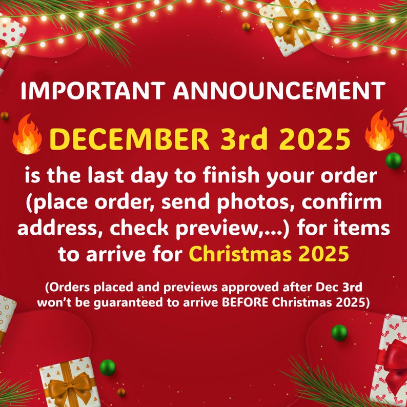 Personalized Baby's First Christmas Ornament 2026 – 4D Shake Acrylic Keepsake product image 2