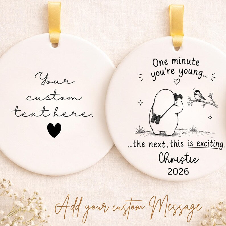 Personalized Bird Watching Ornament – Bird Watcher Gift product image 2