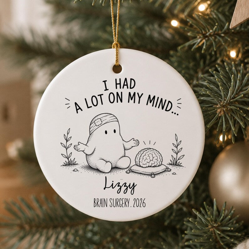 Personalized Brain Surgery Ornament – Brain Surgery Gift product image 11