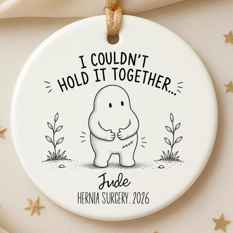 Personalized Hernia Surgery Ornament – Hernia Repair Gift product image 8