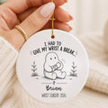 Personalized Wrist Surgery Ornament – Wrist Surgery Gift personalized Christmas ornament