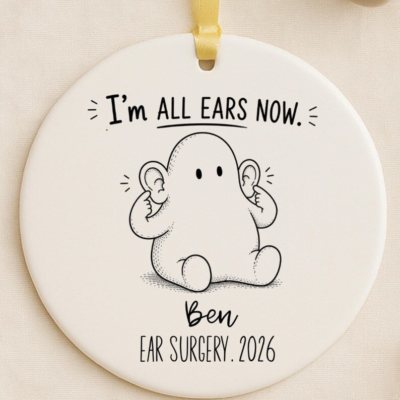 Personalized Ear Surgery Ornament – Ear Surgery Gift product image 4