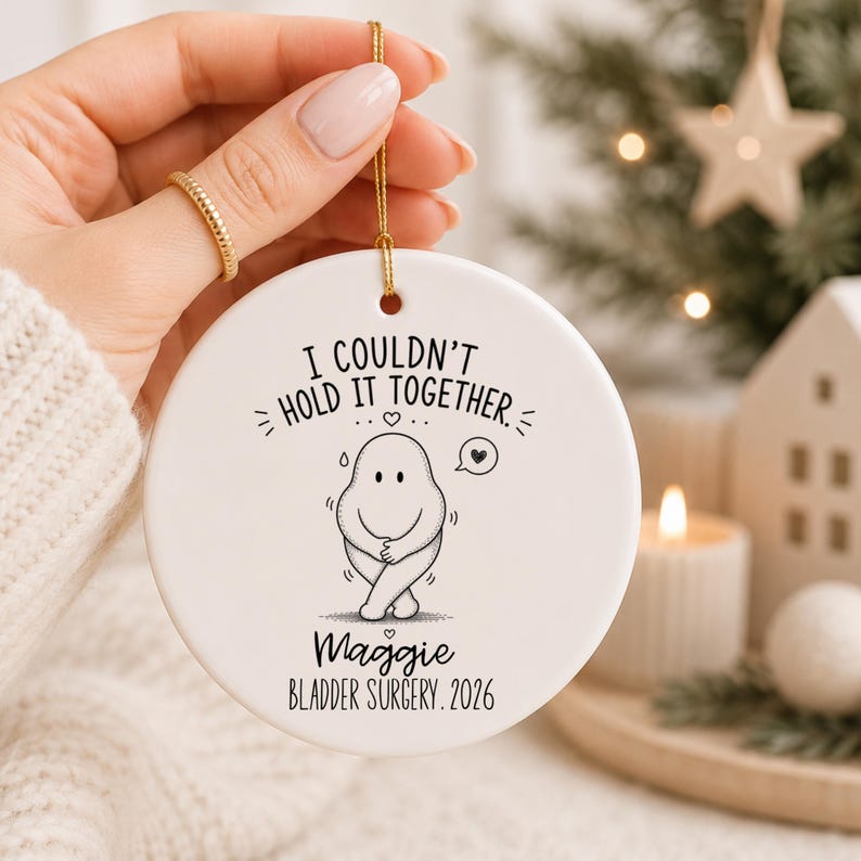 Personalized Bladder Surgery Ornament – Bladder Surgery Gift product image 6