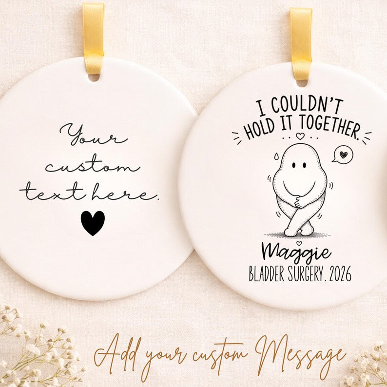 Personalized Bladder Surgery Ornament – Bladder Surgery Gift product image 2