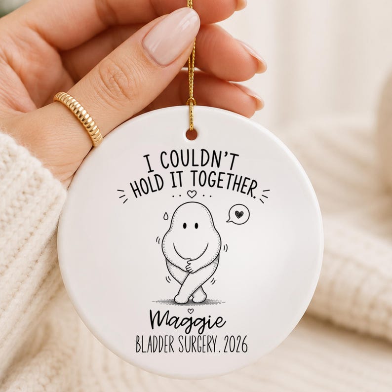 Personalized Bladder Surgery Ornament – Bladder Surgery Gift personalized Christmas ornament