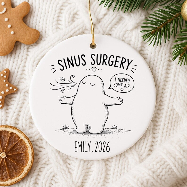 Personalized Sinus Surgery Ornament – Funny Sinus Surgery Gift product image 10