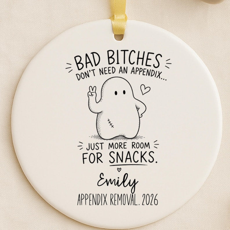 Funny Appendectomy Ornament – Appendix Removal Gift product image 8