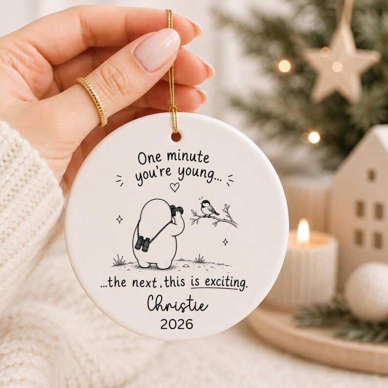Personalized Bird Watching Ornament – Bird Watcher Gift product image 8