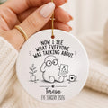 Personalized Eye Surgery Ornament – Cataract Surgery Gift personalized Christmas ornament