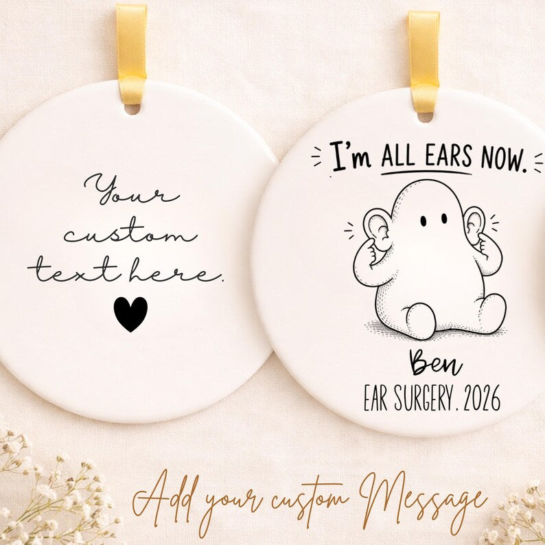 Personalized Ear Surgery Ornament – Ear Surgery Gift product image 2