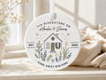 Personalized New Home Ornament With Custom Address Names Year personalized acrylic Christmas ornament
