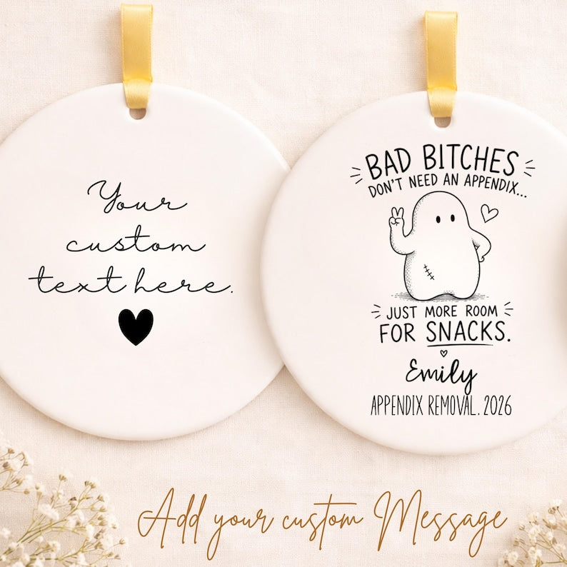 Funny Appendectomy Ornament – Appendix Removal Gift product image 2