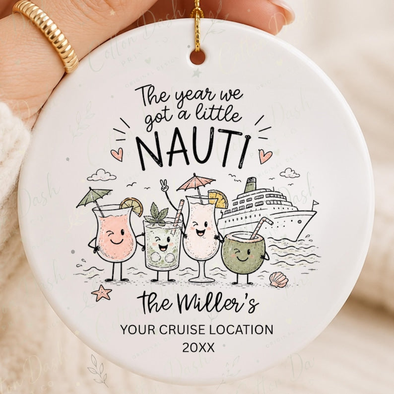 Family Cruise Ornament – Personalized Cruise Christmas Ornament product image 6