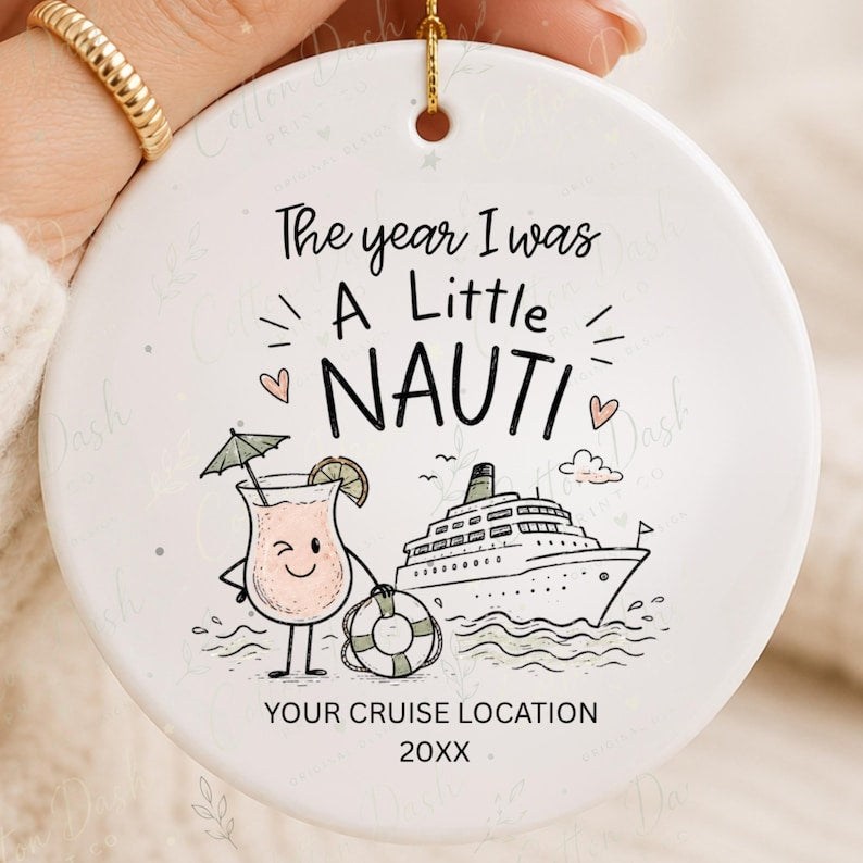 First Cruise Christmas Ornament – Personalized Cruise Keepsake product image 4