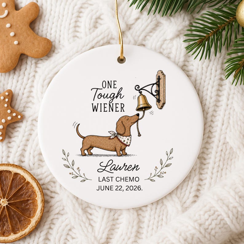 Last Chemo Ornament – Personalized End of Chemotherapy Gift product image 12
