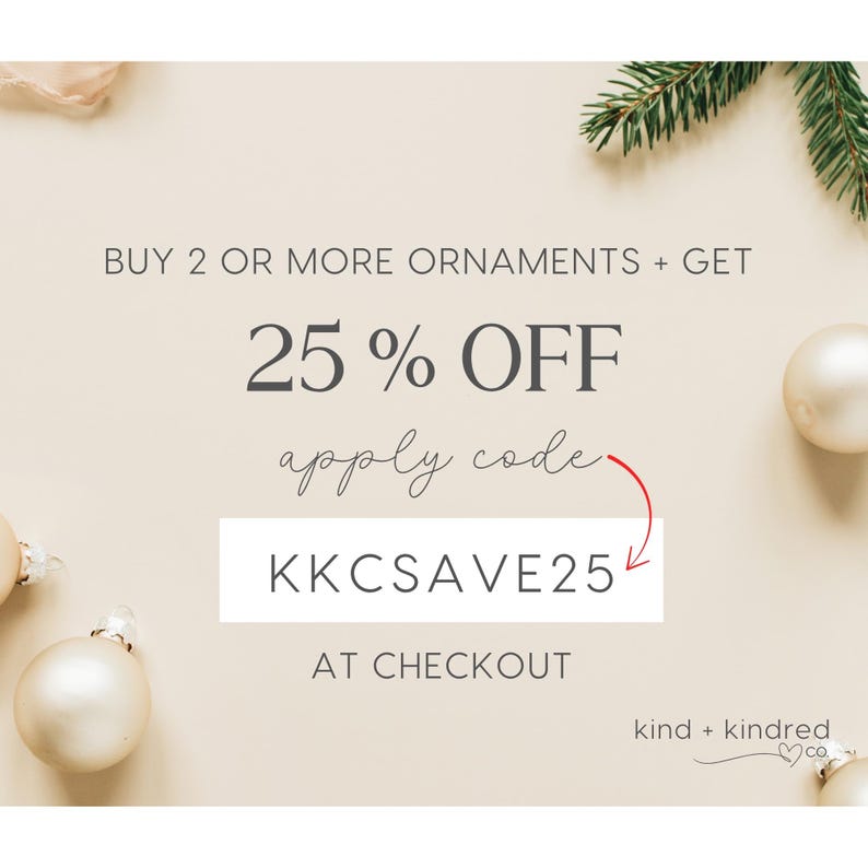 Personalized First Christmas Married Ornament – Custom Wedding Date Keepsake product image 7