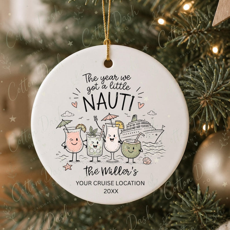 Family Cruise Ornament – Personalized Cruise Christmas Ornament product image 12