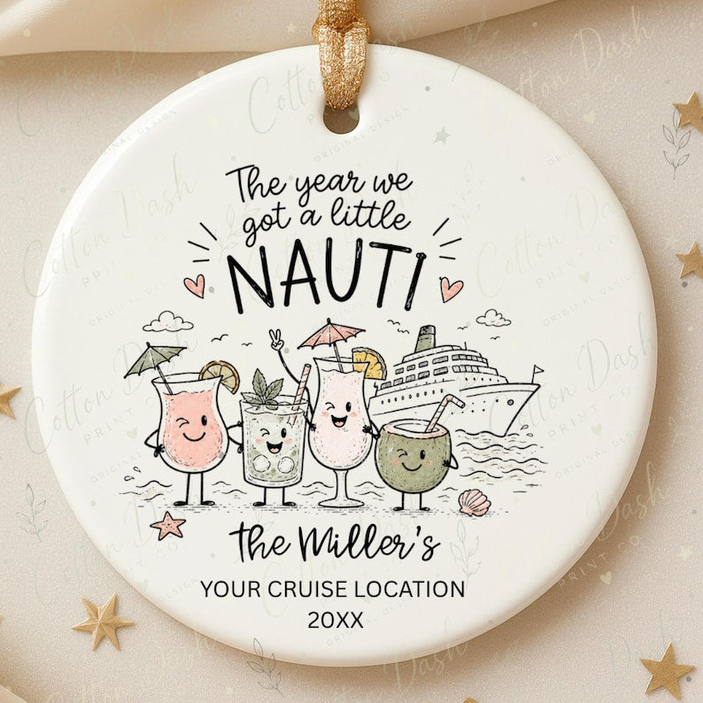 Family Cruise Ornament – Personalized Cruise Christmas Ornament product image 10