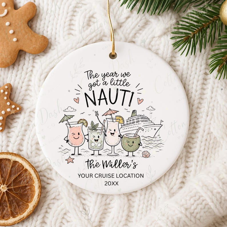 Family Cruise Ornament – Personalized Cruise Christmas Ornament product image 11