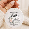 First Cruise Christmas Ornament – Personalized Cruise Keepsake personalized Christmas ornament