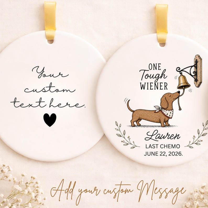 Last Chemo Ornament – Personalized End of Chemotherapy Gift product image 2